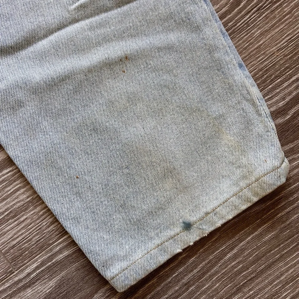 Men's Light Blue Washed Jeans